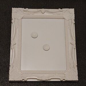 Vintage Frame White Board Dry Erase Board Shabby Chic Victorian Farm House